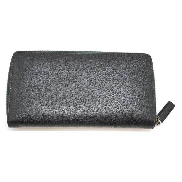 Gucci GG Zip Long Black Wallet Leather - Picture 2 of 5